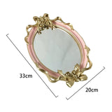 Maxbell 2x Bathroom Mirror Tray Kitchen Tray Jewelry Organizer Home Decor