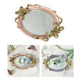 Maxbell 2x Bathroom Mirror Tray Kitchen Tray Jewelry Organizer Home Decor