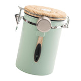 Maxbell 2Pcs Coffee Jar Container Stainless Steel Airtight Canister Kitchen Storage