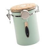 Maxbell 2Pcs Coffee Jar Container Stainless Steel Airtight Canister Kitchen Storage