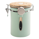 Maxbell 2Pcs Coffee Jar Container Stainless Steel Airtight Canister Kitchen Storage