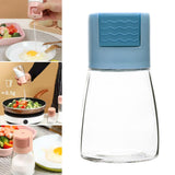 Maxbell 2pcs Push Type Seasoning Bottle Spice Jars Salt Shaker Storage Container