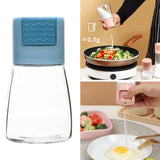 Maxbell 2pcs Push Type Seasoning Bottle Spice Jars Salt Shaker Storage Container