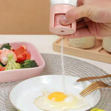 Maxbell 2pcs Push Type Seasoning Bottle Spice Jars Salt Shaker Storage Container