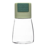 Maxbell 2pcs Push Type Seasoning Bottle Spice Jars Salt Shaker Storage Container