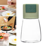 Maxbell 2pcs Push Type Seasoning Bottle Spice Jars Salt Shaker Storage Container