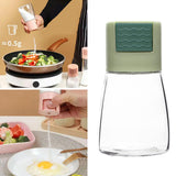 Maxbell 2pcs Push Type Seasoning Bottle Spice Jars Salt Shaker Storage Container