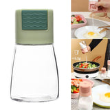 Maxbell 2pcs Push Type Seasoning Bottle Spice Jars Salt Shaker Storage Container