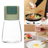 Maxbell 2pcs Push Type Seasoning Bottle Spice Jars Salt Shaker Storage Container