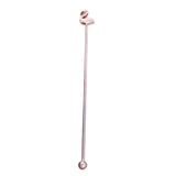 Maxbell 2Pcs 8inch Stainless Steel Mixing Spoon Bar Drink Cocktail Shaker Bar Tool