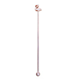 Maxbell 2Pcs 8inch Stainless Steel Mixing Spoon Bar Drink Cocktail Shaker Bar Tool
