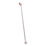 Maxbell 2Pcs 8inch Stainless Steel Mixing Spoon Bar Drink Cocktail Shaker Bar Tool