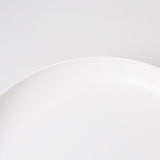 Maxbell 2x Round Stand Tray for Home Desktop Decor Large White +Small White