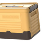 Maxbell Storage Box Organization Saving Space Easy Use for Food Underwear Toys Yellow S