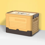 Maxbell Storage Box Organization Saving Space Easy Use for Food Underwear Toys Yellow S