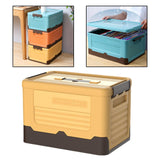 Maxbell Storage Box Organization Saving Space Easy Use for Food Underwear Toys Yellow S