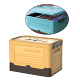 Maxbell Storage Box Organization Saving Space Easy Use for Food Underwear Toys Yellow S