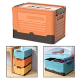 Maxbell Storage Box Organization Saving Space Easy Use for Food Underwear Toys Orange S