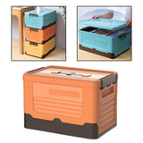 Maxbell Storage Box Organization Saving Space Easy Use for Food Underwear Toys Orange S