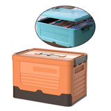 Maxbell Storage Box Organization Saving Space Easy Use for Food Underwear Toys Orange S