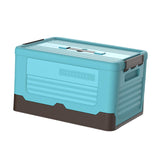 Maxbell Storage Box Organization Saving Space Easy Use for Food Underwear Toys Blue M