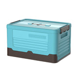 Maxbell Storage Box Organization Saving Space Easy Use for Food Underwear Toys Blue M