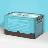 Maxbell Storage Box Organization Saving Space Easy Use for Food Underwear Toys Blue M