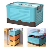 Maxbell Storage Box Organization Saving Space Easy Use for Food Underwear Toys Blue M