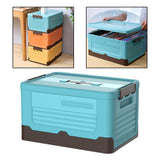 Maxbell Storage Box Organization Saving Space Easy Use for Food Underwear Toys Blue M