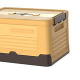 Maxbell Storage Box Organization Saving Space Easy Use for Food Underwear Toys Yellow M