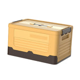 Maxbell Storage Box Organization Saving Space Easy Use for Food Underwear Toys Yellow M