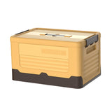 Maxbell Storage Box Organization Saving Space Easy Use for Food Underwear Toys Yellow M