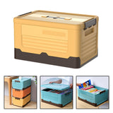 Maxbell Storage Box Organization Saving Space Easy Use for Food Underwear Toys Yellow M