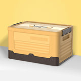 Maxbell Storage Box Organization Saving Space Easy Use for Food Underwear Toys Yellow M