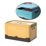 Maxbell Storage Box Organization Saving Space Easy Use for Food Underwear Toys Yellow M