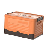 Maxbell Storage Box Organization Saving Space Easy Use for Food Underwear Toys Orange M