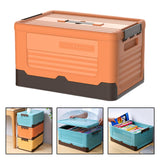 Maxbell Storage Box Organization Saving Space Easy Use for Food Underwear Toys Orange M