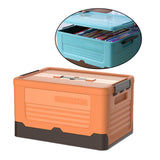 Maxbell Storage Box Organization Saving Space Easy Use for Food Underwear Toys Orange M