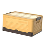 Maxbell Storage Box Organization Saving Space Easy Use for Food Underwear Toys Yellow L