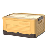 Maxbell Storage Box Organization Saving Space Easy Use for Food Underwear Toys Yellow L