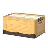 Maxbell Storage Box Organization Saving Space Easy Use for Food Underwear Toys Yellow L