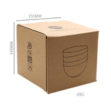 Maxbell 4-Pack Cereal Bowls E-Co Friendly BPA Free for Cereal, Salad, Soup, Rice