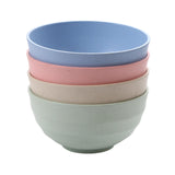 Maxbell 4-Pack Cereal Bowls E-Co Friendly BPA Free for Cereal, Salad, Soup, Rice