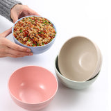 Maxbell 4-Pack Cereal Bowls E-Co Friendly BPA Free for Cereal, Salad, Soup, Rice
