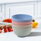 Maxbell 4-Pack Cereal Bowls E-Co Friendly BPA Free for Cereal, Salad, Soup, Rice