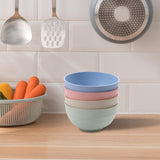 Maxbell 4-Pack Cereal Bowls E-Co Friendly BPA Free for Cereal, Salad, Soup, Rice