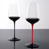 12x Wine Glass Goblet Glassware Tasting Cup for Anniversary Burgundy Home