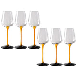 12x Wine Glass Goblet Glassware Tasting Cup for Anniversary Burgundy Home