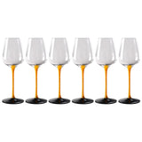12x Wine Glass Goblet Glassware Tasting Cup for Anniversary Burgundy Home