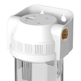 Maxbell 2xBottle Filter Replaceable Home Appliance for Kitchen Brass with a Plate